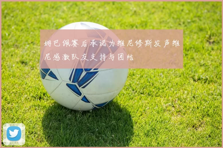 姆巴佩赛后承诺为维尼修斯发声维尼感激队友支持与团结